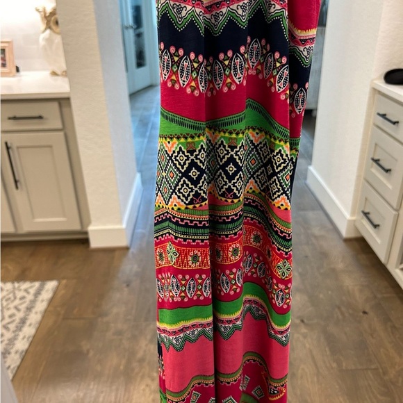 Light, colorful, loose pants with elastic waist-perfect condition - Picture 6 of 6